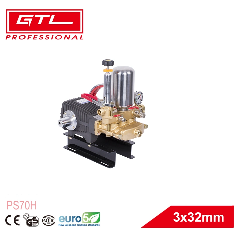 High Pressure Triplex Plunger Pump Agricultural Motor Sprayer Plunger Pump (PS70H)