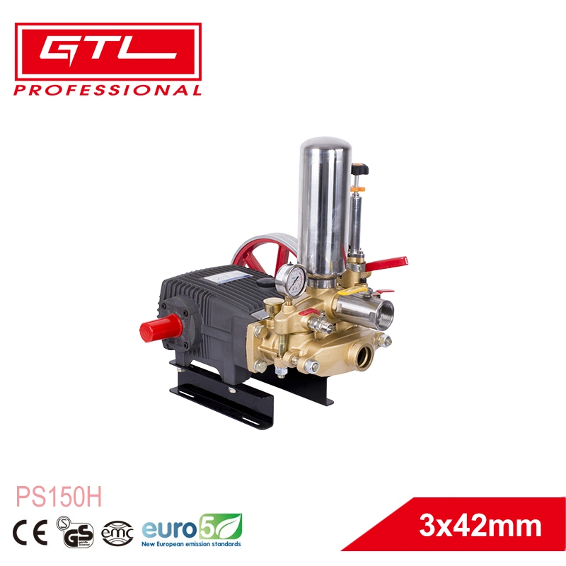 Piston Pump Agricultural Motor Garden Sprayer Pump Set Pressure Power Washer Pump Triplex Plunger Pump (PS150H)